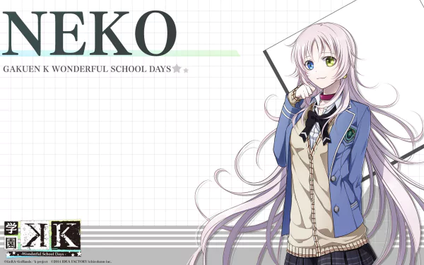 Neko (K Project) Anime K Project HD Desktop Wallpaper | Background Image