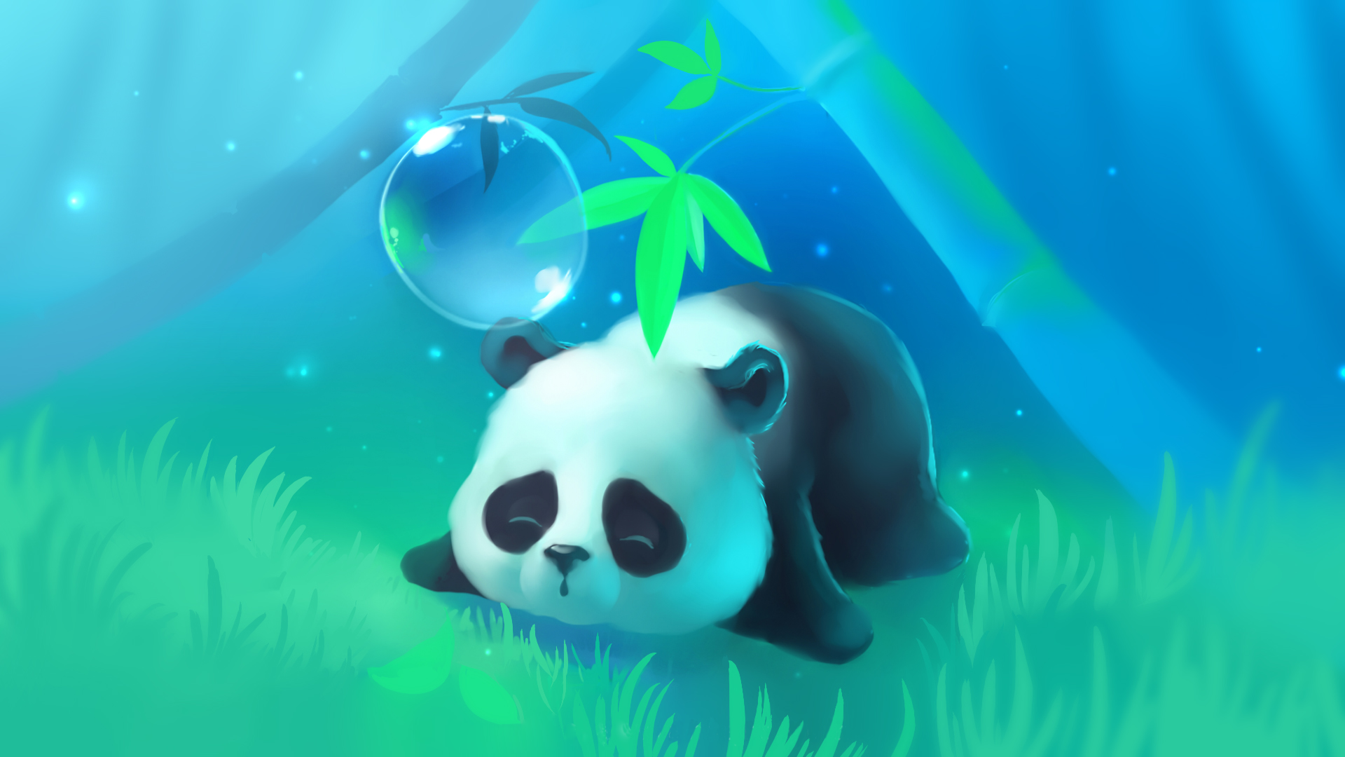 Animal Panda HD Wallpaper by Apofiss