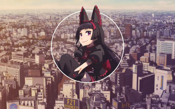 Anime Gate (2015) HD Desktop Wallpaper | Background Image