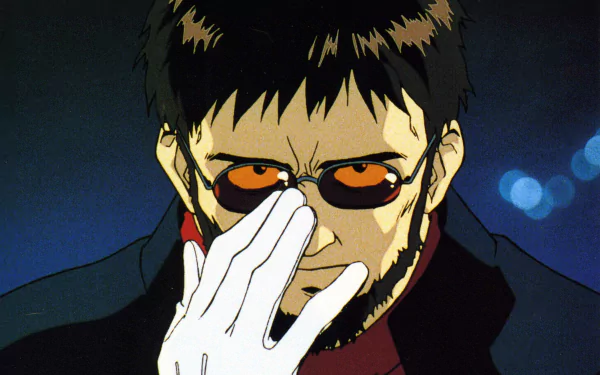 Gendo Ikari Ikari Gendo Anime Neon Genesis Evangelion HD Desktop Wallpaper | Background Image