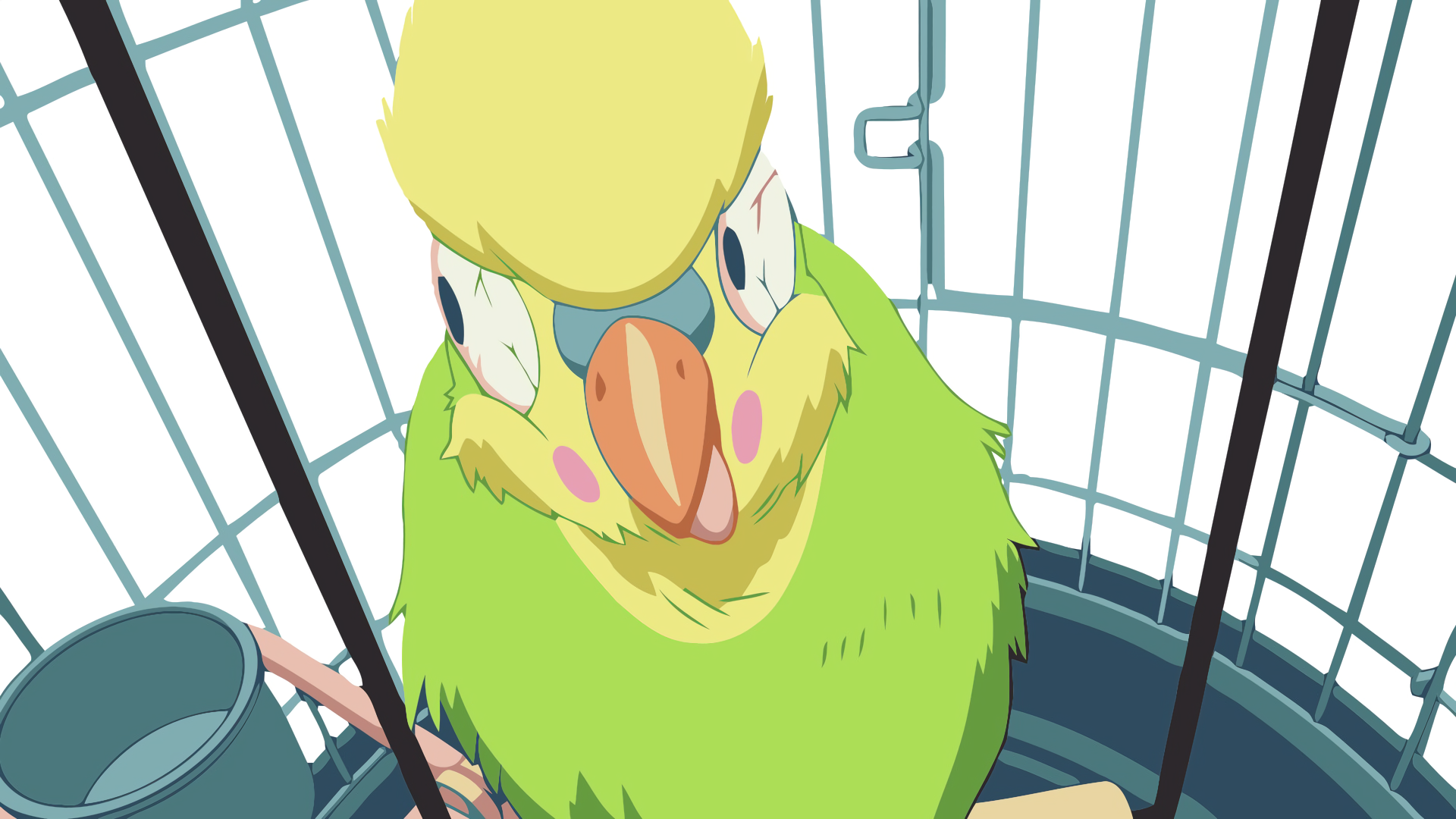 Anime Toradora Cute Funny Emote Inko Chan Parakeet Bird for 