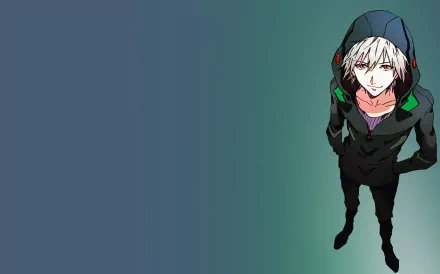 Kaworu Nagisa Anime Evangelion: 3.0 You Can (Not) Redo HD Desktop Wallpaper | Background Image