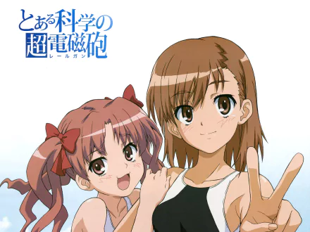 Kuroko Shirai Mikoto Misaka Anime A Certain Scientific Railgun HD Desktop Wallpaper | Background Image