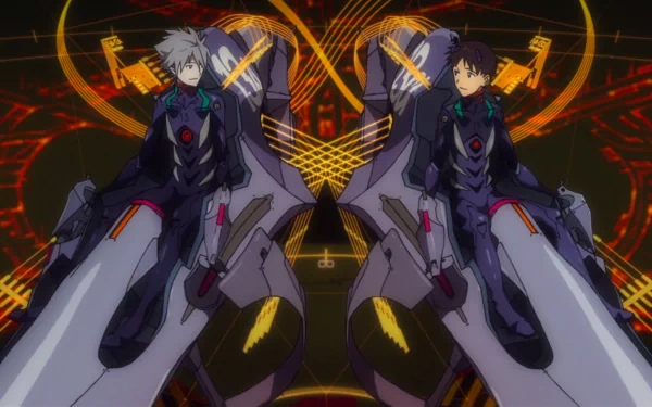 Shinji Ikari Kaworu Nagisa Anime Evangelion: 3.0 You Can (Not) Redo HD Desktop Wallpaper | Background Image