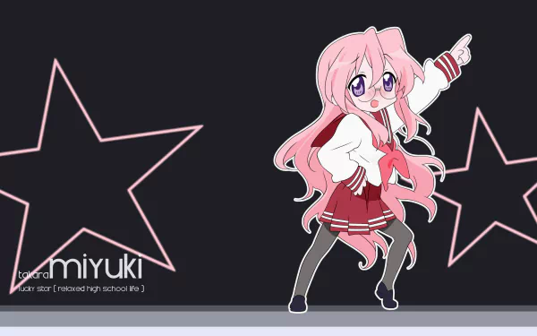 Miyuki Takara Anime Lucky Star HD Desktop Wallpaper | Background Image