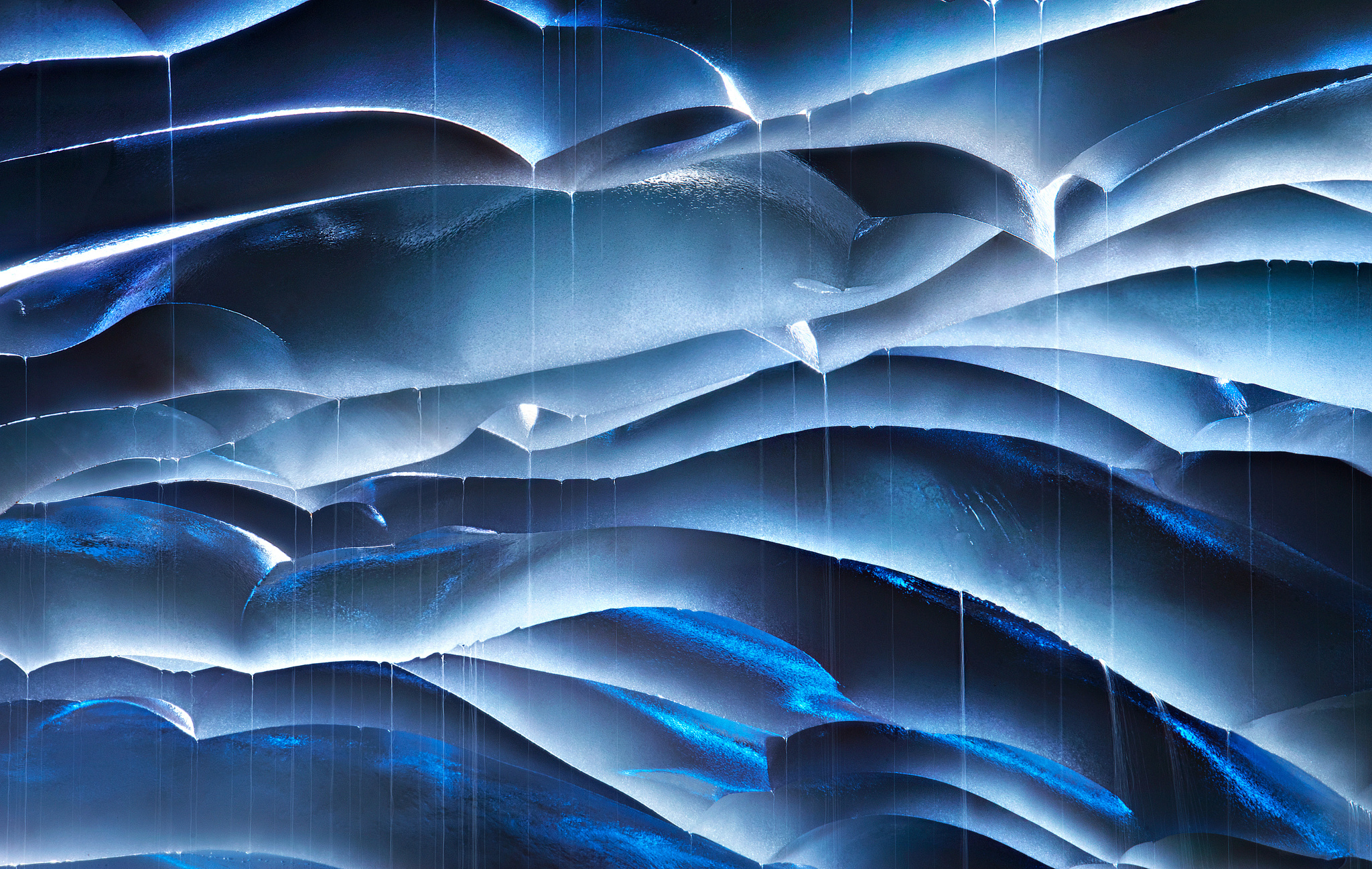 Ice Cave HD Wallpaper by Marc Adamus