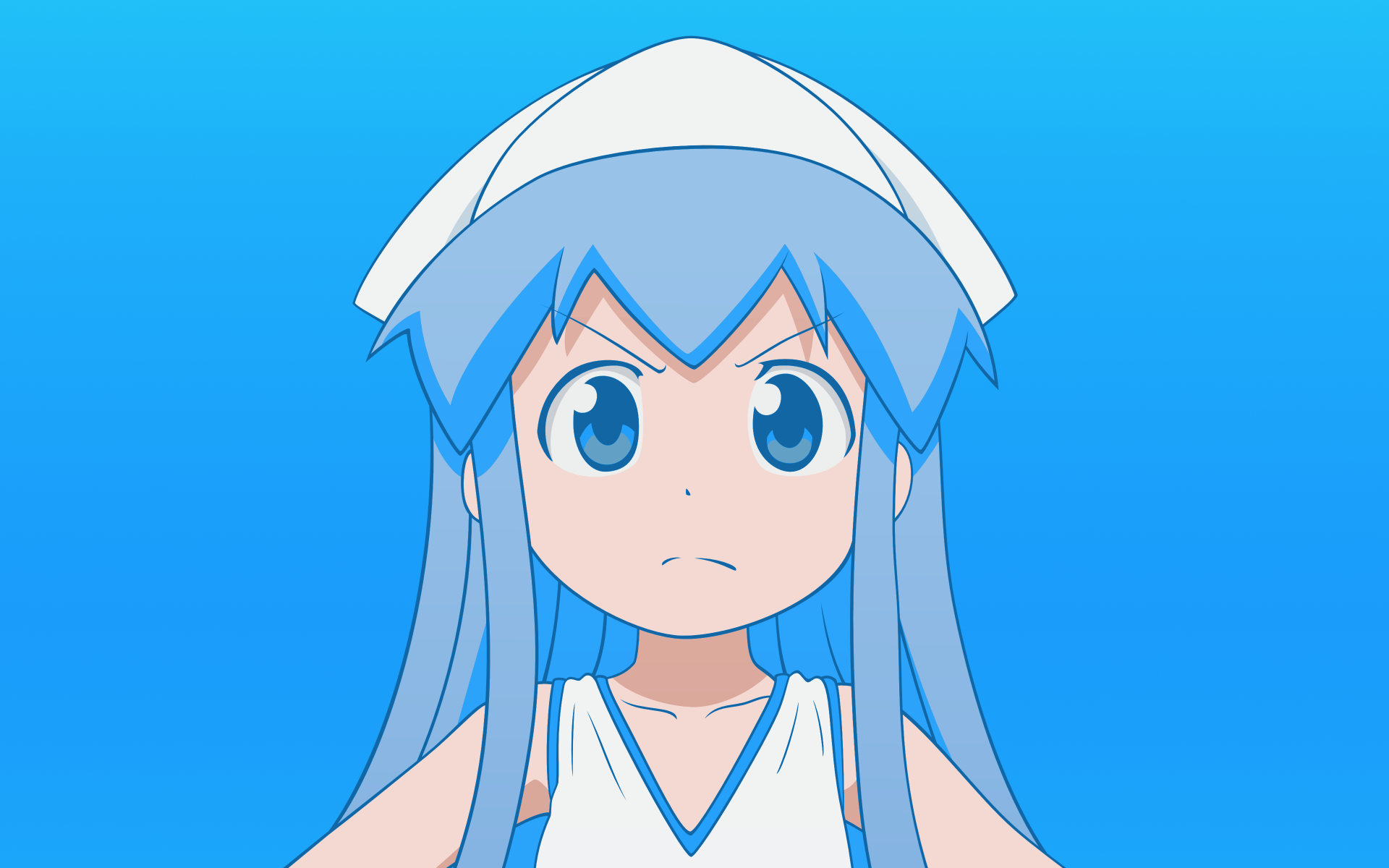 Download Ika Musume Anime Squid Girl 4k Ultra HD Wallpaper