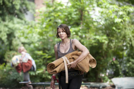 Lauren Cohan TV Show The Walking Dead HD Desktop Wallpaper | Background Image
