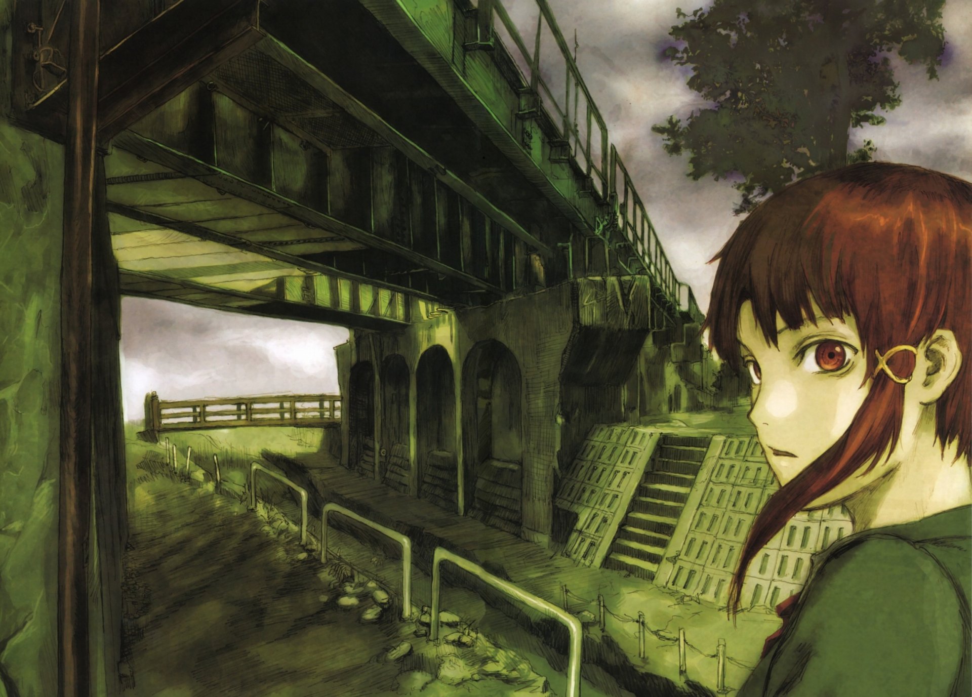 60+ Anime Serial Experiments Lain HD Wallpapers and Backgrounds