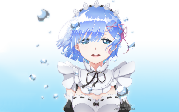 190 4k Ultra Hd Rem Re Zero Wallpapers Background Images