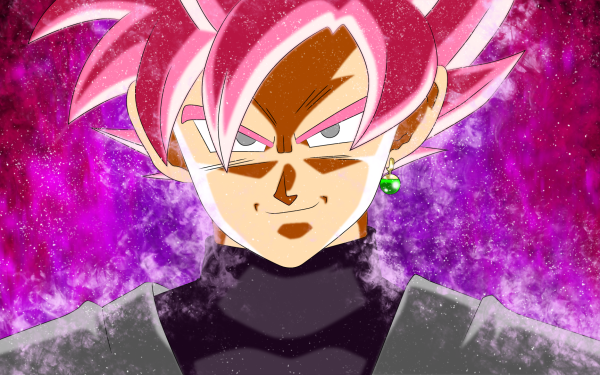 Anime Dragon Ball Super Dragon Ball Black Goku Super Saiyan Rosé HD Wallpaper | Background Image