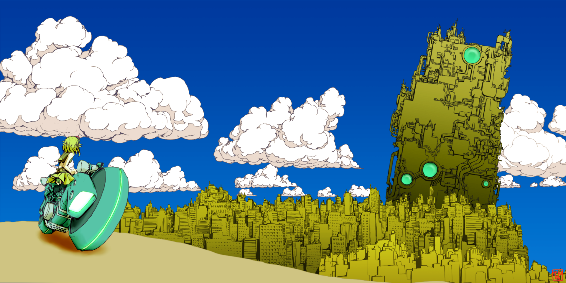 Download GUMI (Vocaloid) Anime Vocaloid HD Wallpaper