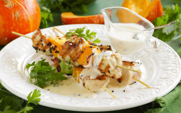 sauce meat food barbecue HD Desktop Wallpaper | Background Image