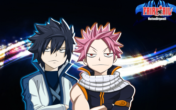 Anime Fairy Tail Natsu Dragneel Gray Fullbuster HD Wallpaper | Background Image
