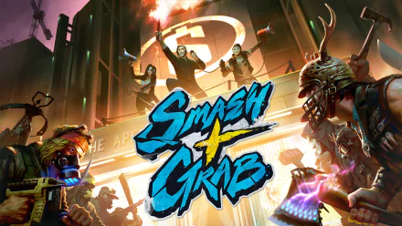 video game SMASH+GRAB HD Desktop Wallpaper | Background Image