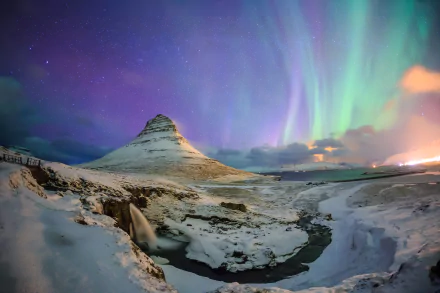  Aurora Borealis over Iceland