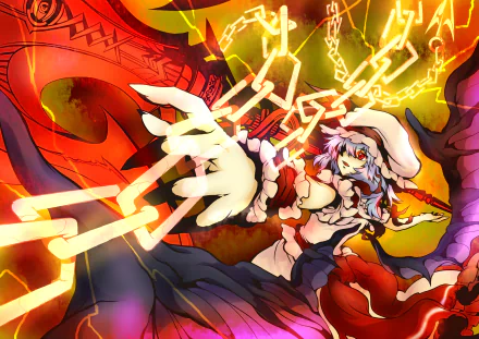 Remilia Scarlet Anime Touhou HD Desktop Wallpaper | Background Image