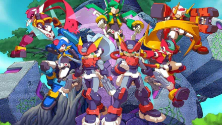 video game Mega Man ZX Advent HD Desktop Wallpaper | Background Image