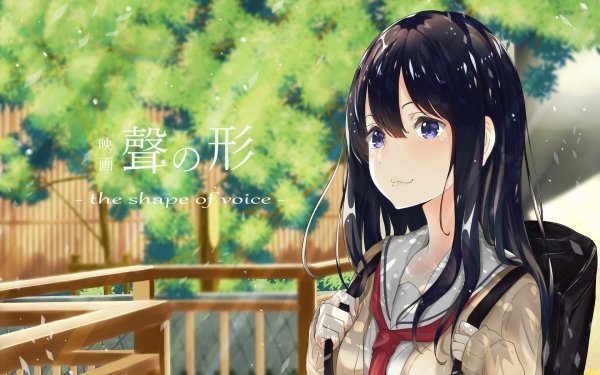 Anime Koe No Katachi Naoka Ueno HD Wallpaper | Background Image