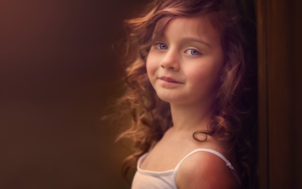 Photography Child Smile Blue Eyes Little Girl Cute HD Wallpaper | Background Image