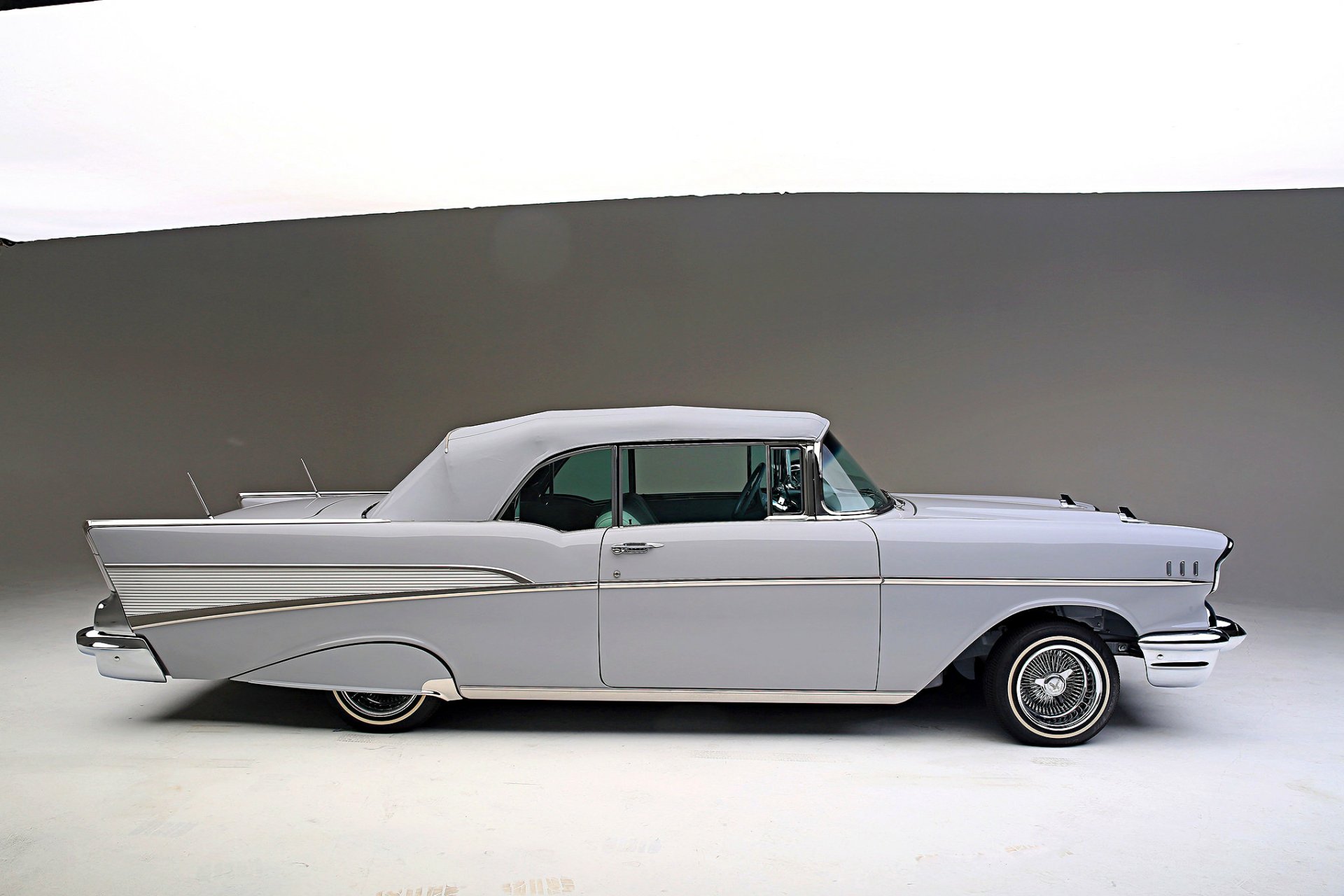 Download Lowrider 1957 Chevrolet Bel Air Convertible Vehicle Chevrolet Bel Air Convertible HD Wallpaper