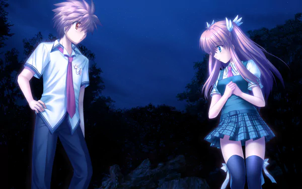Anime Rewrite HD Desktop Wallpaper | Background Image