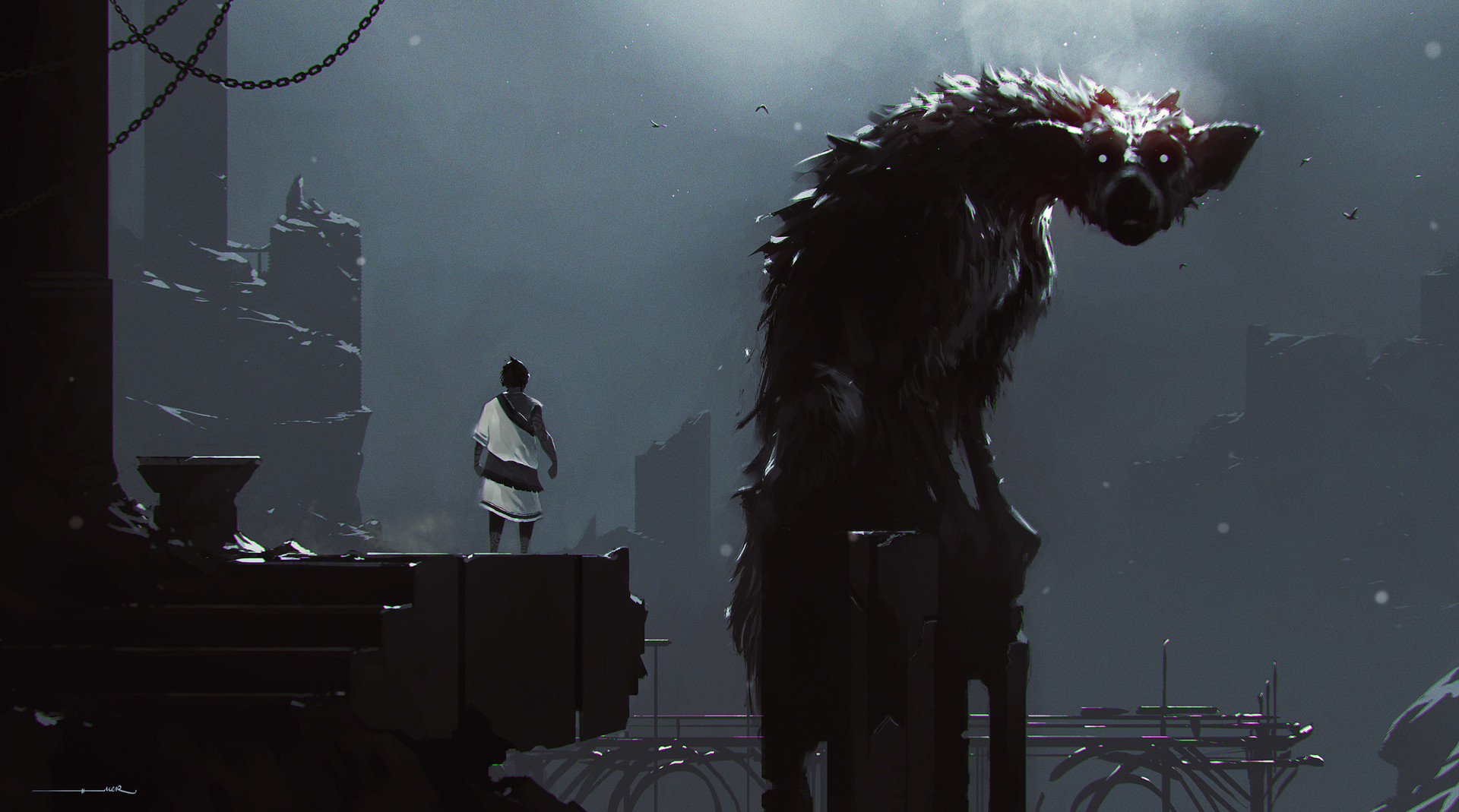 Video Game The Last Guardian Wallpaper by Ömer Tunç