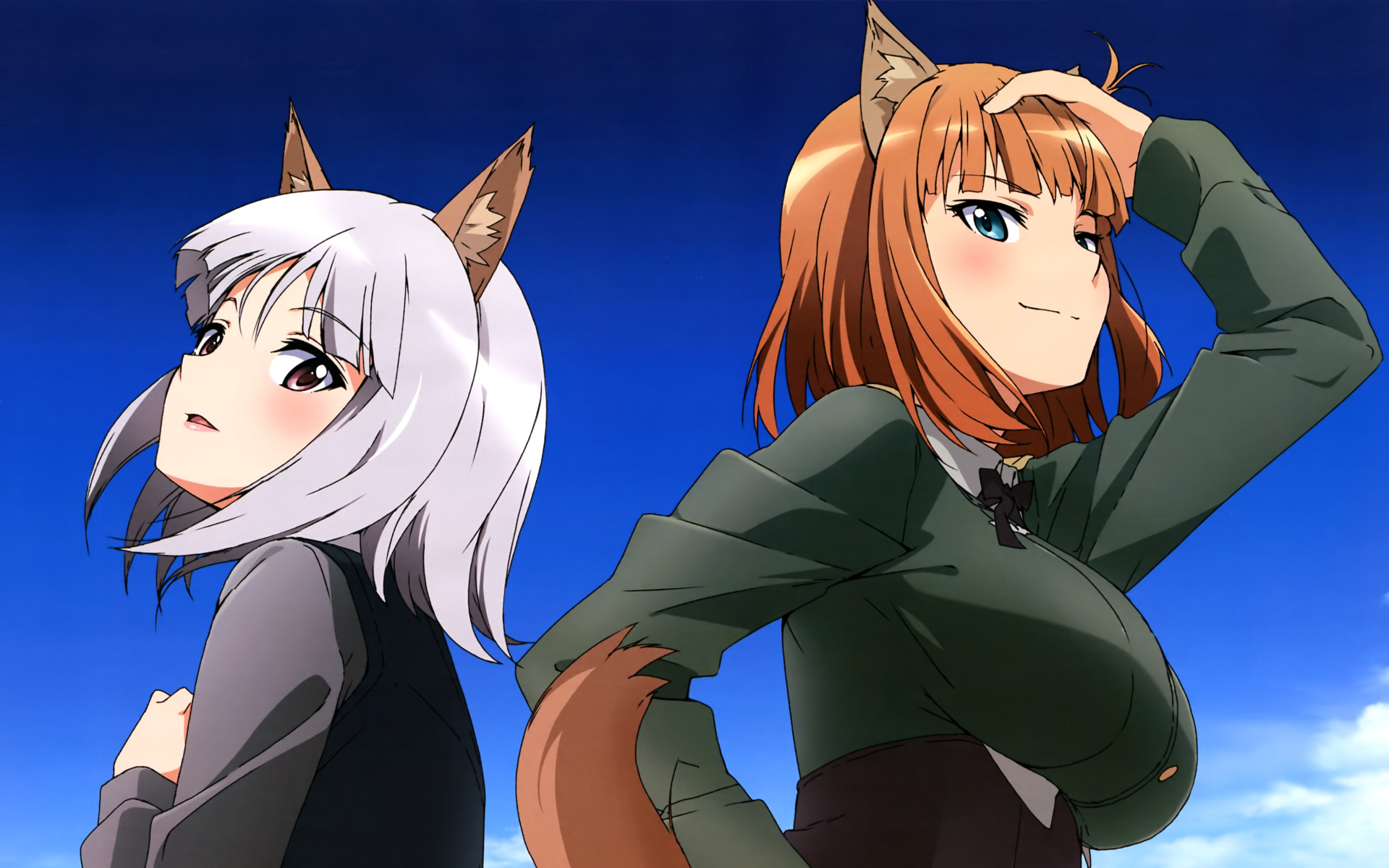 Download Gundula Rall Edytha Rossmann Anime Brave Witches 4k Ultra HD