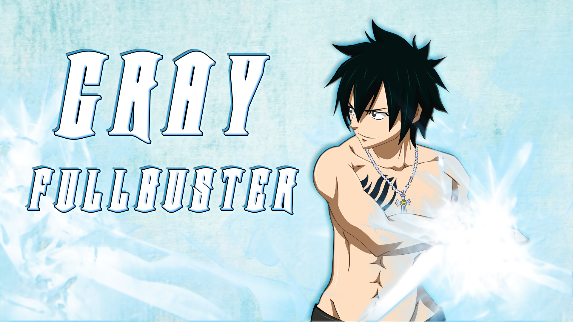 Gray Fullbuster — Fairy Tail Ice Mage (HD Wallpaper), image size:1920x1080