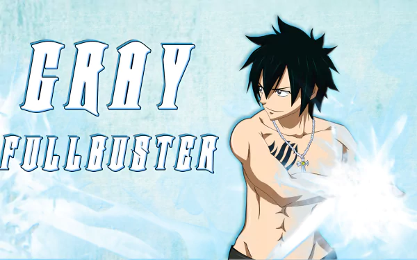 Gray Fullbuster Anime Fairy Tail HD Desktop Wallpaper | Background Image