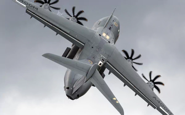 transport aircraft warplane aircraft military Airbus A400M HD Desktop Wallpaper | Background Image