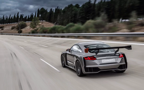 supercar car silver car Audi vehicle Audi TT HD Desktop Wallpaper | Background Image