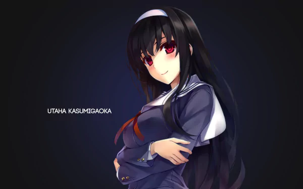 Utaha Kasumigaoka Anime Saekano: How to Raise a Boring Girlfriend HD Desktop Wallpaper | Background Image