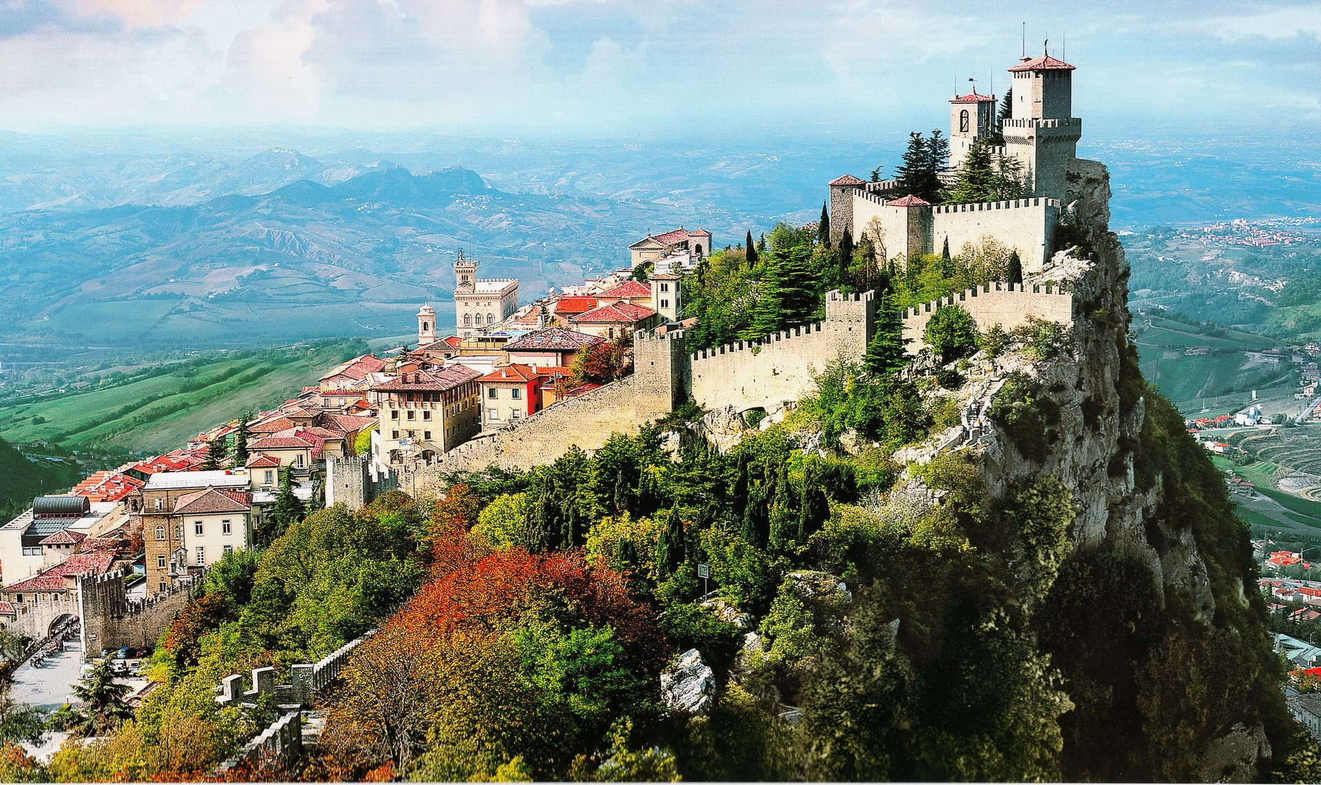 Guaita Fortress in San Marino