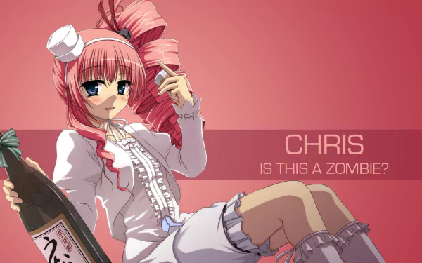 Anime Is This a Zombie HD Desktop Wallpaper | Background Image