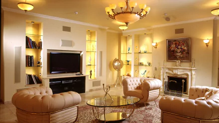 living room furniture man made room HD Desktop Wallpaper | Background Image