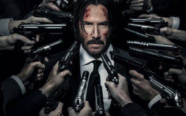Movie John Wick: Chapter 2 John Wick Gun Pistol Keanu Reeves HD Wallpaper | Background Image