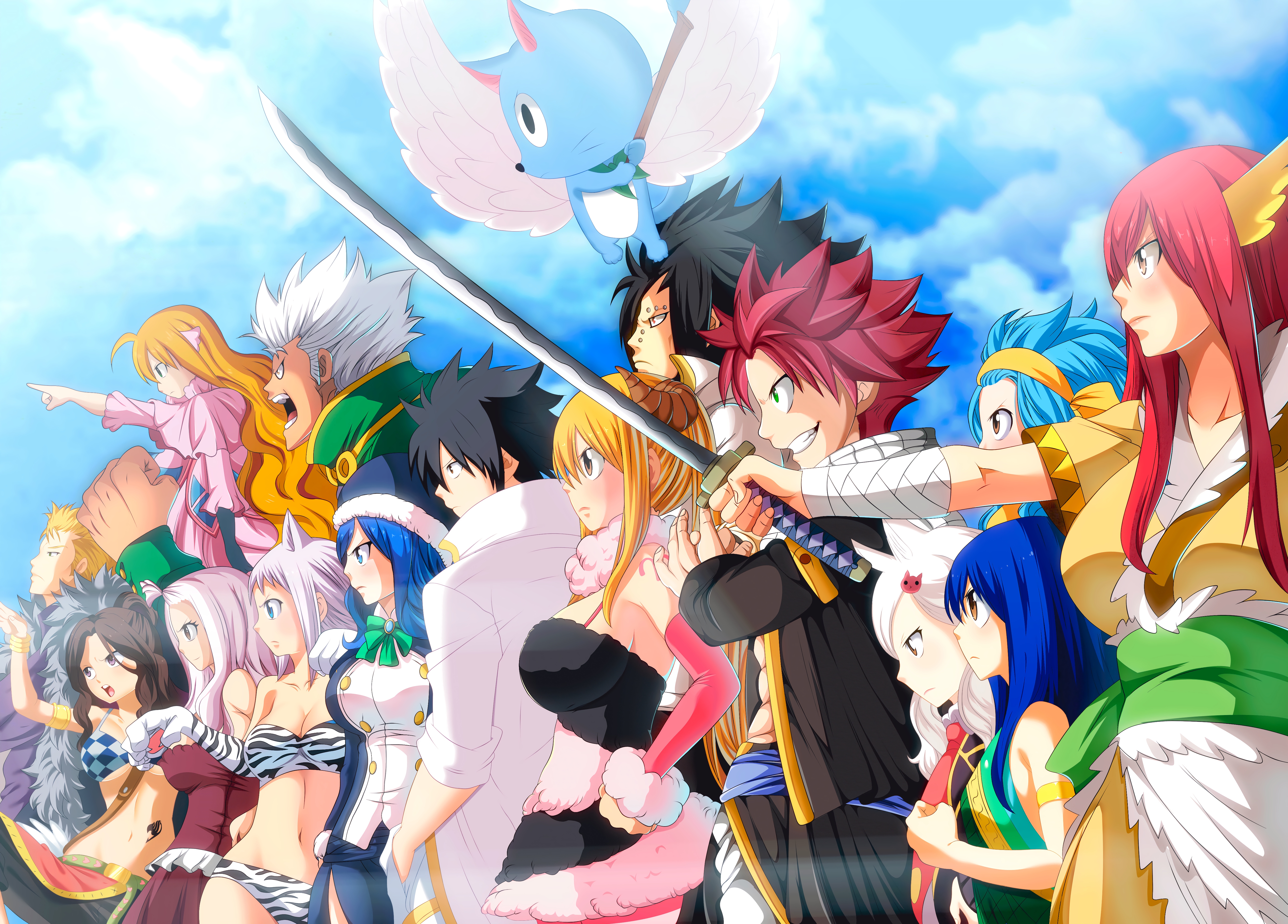 Anime Fairy Tail 4k Ultra HD Wallpaper