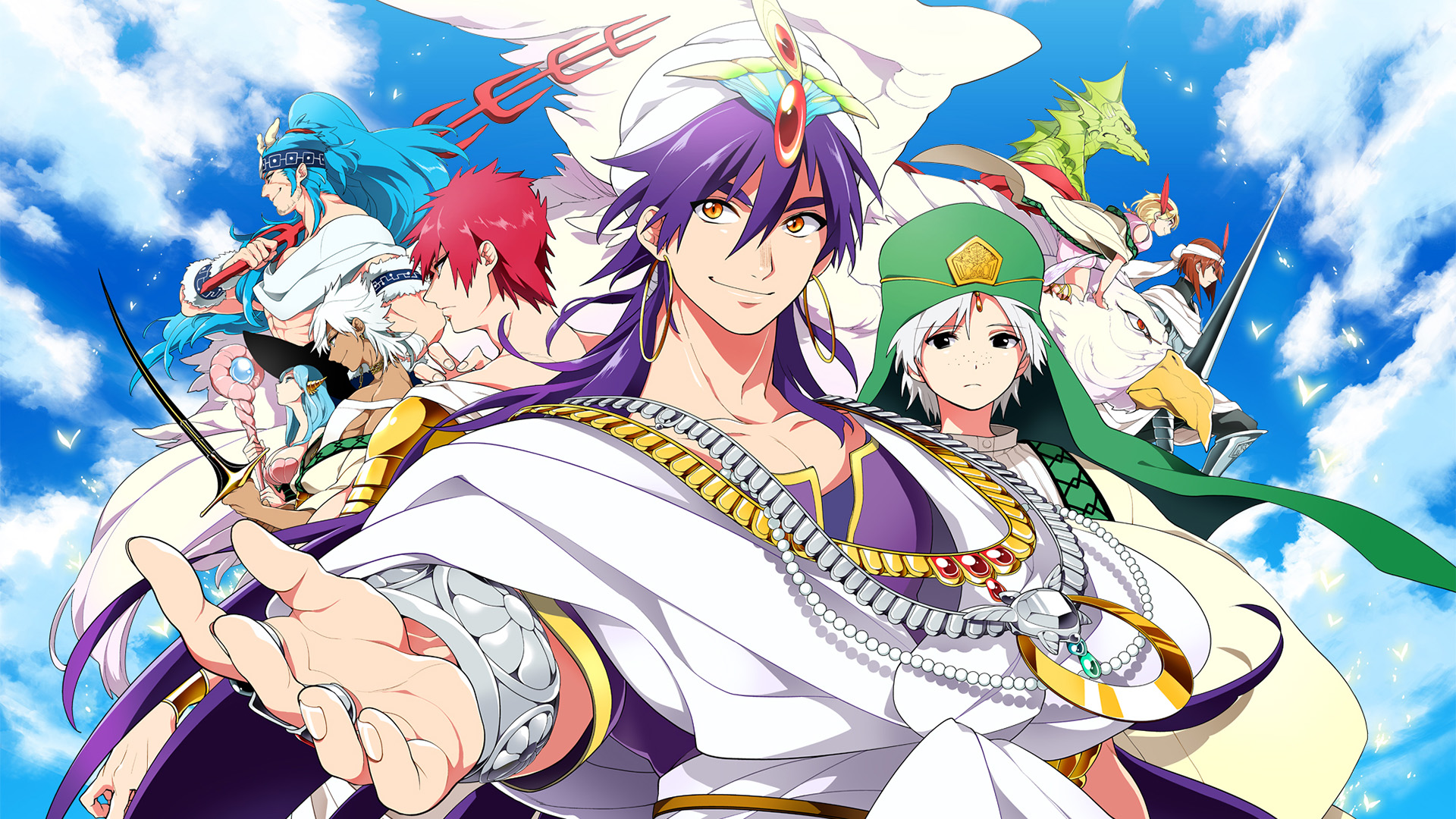 Download Anime Magi: The Labyrinth Of Magic HD Wallpaper