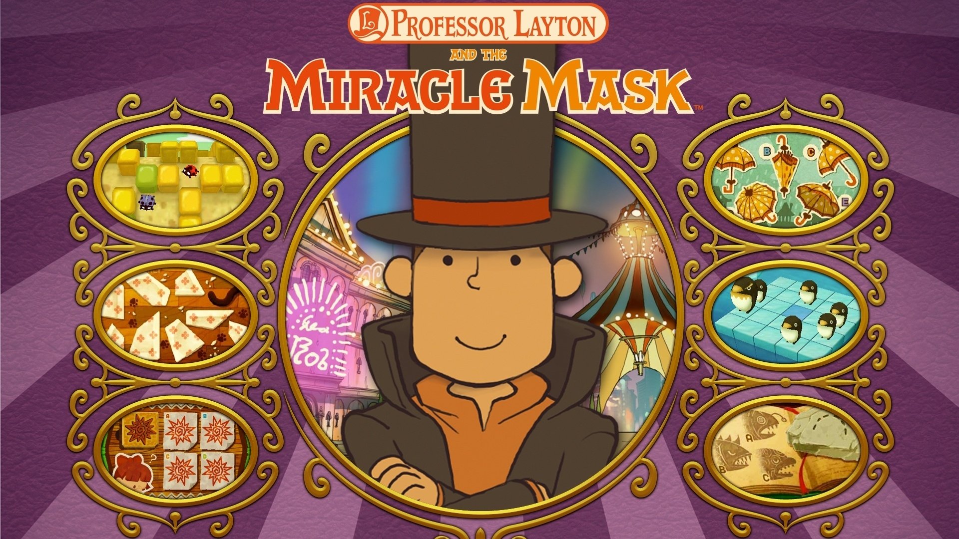 PROFESSOR LAYTON AND THE MIRACLE MASK – Gameplanet