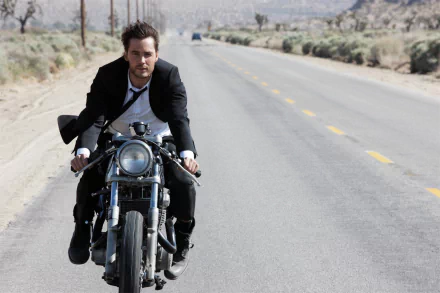 motorcycle model actor Canadian Celebrity Taylor Kitsch HD Desktop Wallpaper | Background Image