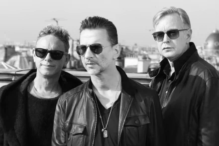 Black & White band Andrew Fletcher David Gahan Martin Gore music Depeche Mode HD Desktop Wallpaper | Background Image