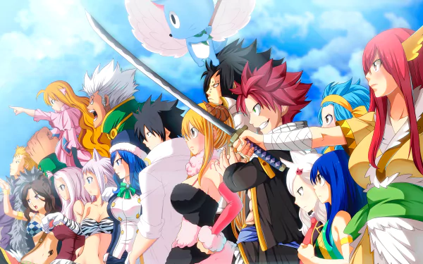 Anime Fairy Tail HD Desktop Wallpaper | Background Image