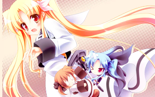 Anime Magical Girl Lyrical Nanoha HD Desktop Wallpaper | Background Image