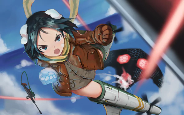 Naoe Kanno Anime Brave Witches HD Desktop Wallpaper | Background Image