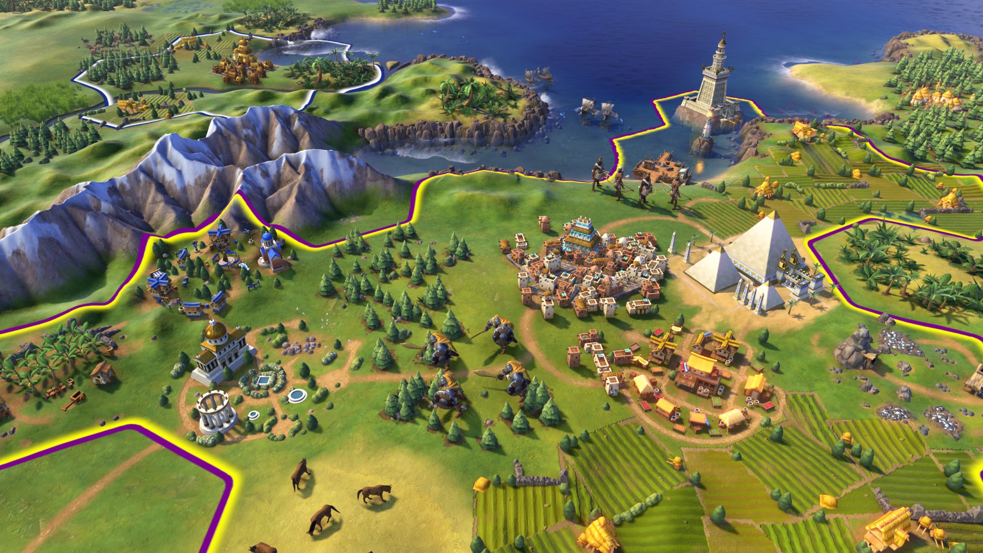 Download Video Game Civilization VI HD Wallpaper