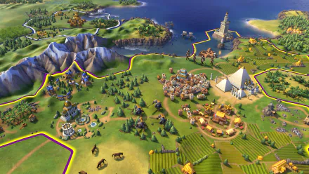 video game Civilization VI HD Desktop Wallpaper | Background Image