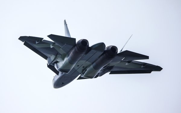 26 Sukhoi Su-57 HD Wallpapers | Background Images - Wallpaper Abyss