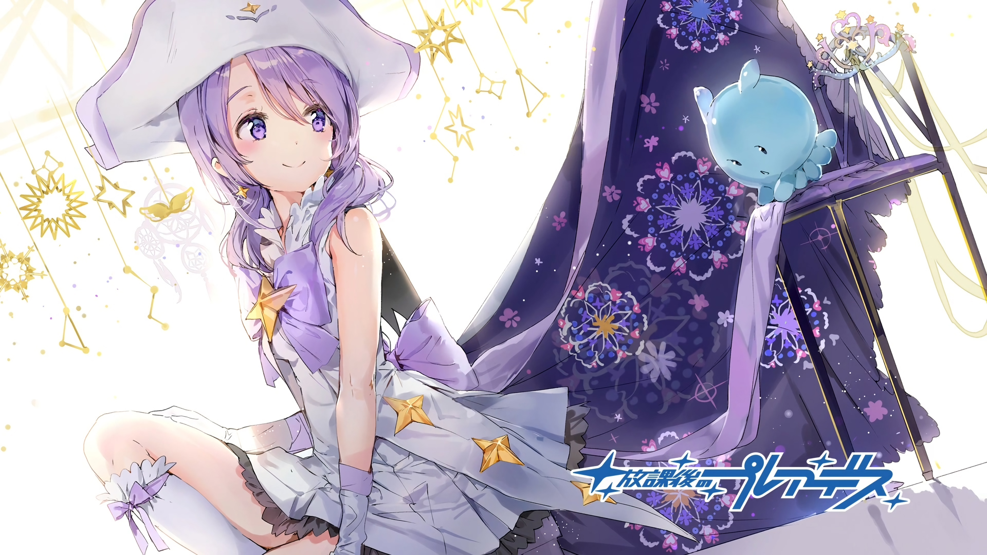 Anime Wish Upon the Pleiades HD Wallpaper | Background Image