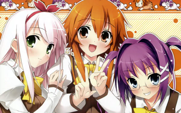 Anime Shinkyoku Soukai Polyphonica HD Desktop Wallpaper | Background Image